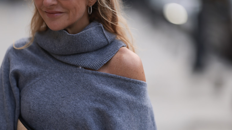 cutout sweater