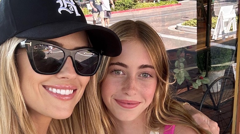 Christina Haack smiling with daughter Taylor