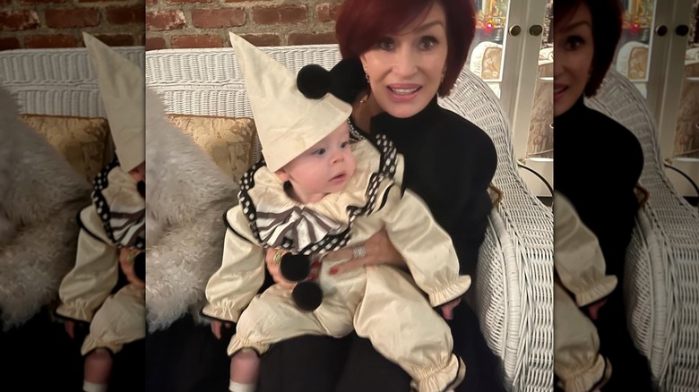 Sharon Osbourne and her grandson Sidney