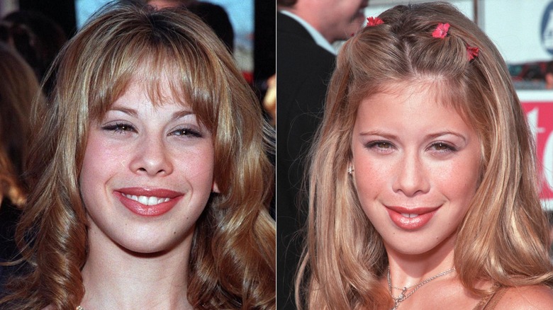 Tara Lipinski in 1998 and 1999