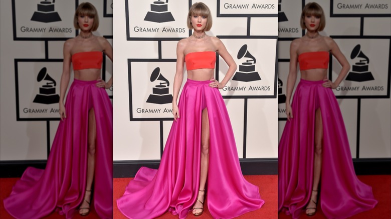 Taylor Swift at the 58th annual Grammy Awards in Los Angeles in February 2016