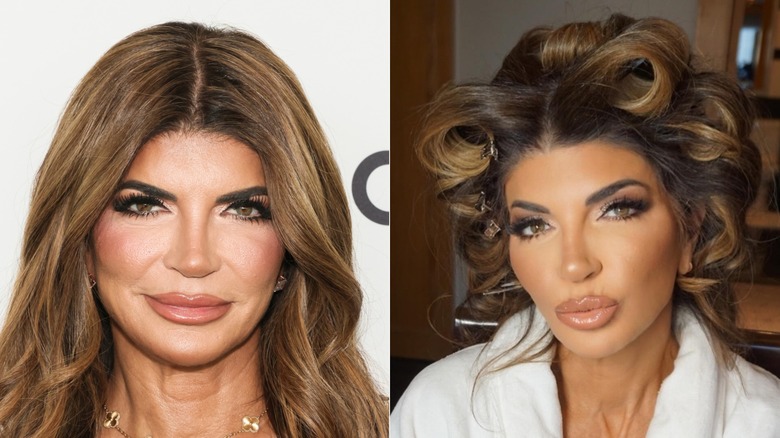 Teresa Giudice with caramel highlights