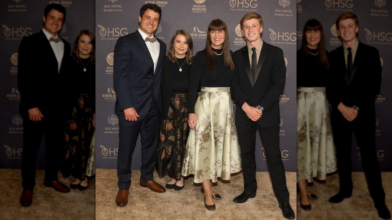 Terri Irwin at 2023 Steve Irwin Gala with her kids