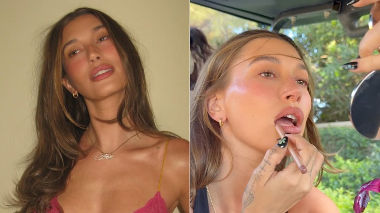 Hailey Bieber at Coachella 2026