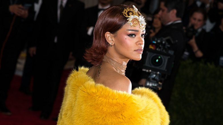 Rihanna at 2015 Met Gala