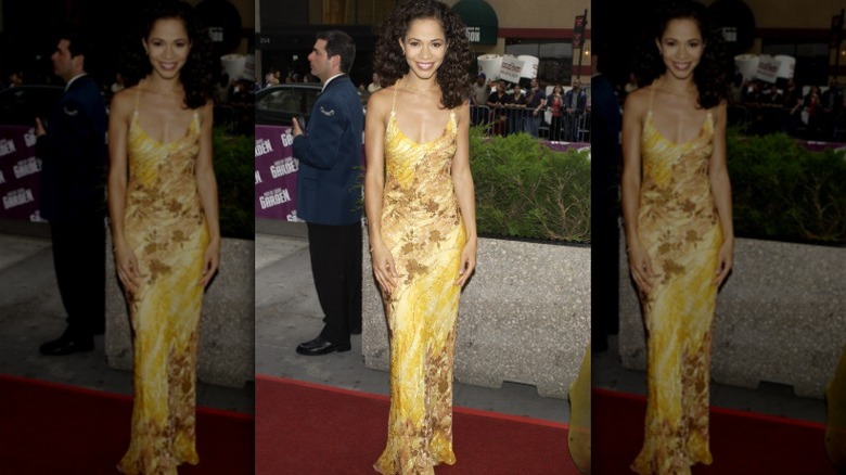 Sherri Saum poses at the 2002 Daytime Emmy Awards