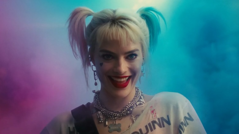 Harley Quinn smiling in Birds of Prey