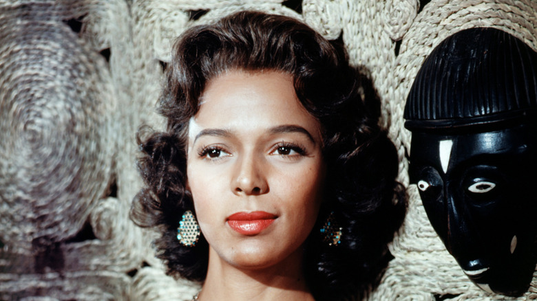 Dorothy Dandridge with large curls