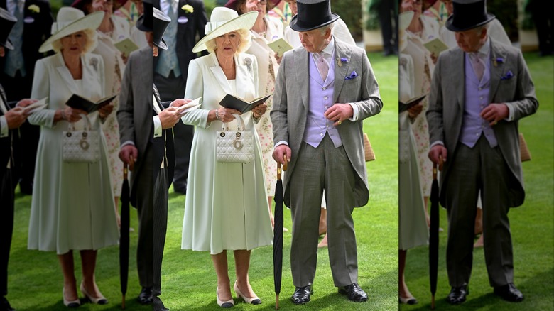 King Charles III and Queen Camilla attend day two of Royal Ascot 2026