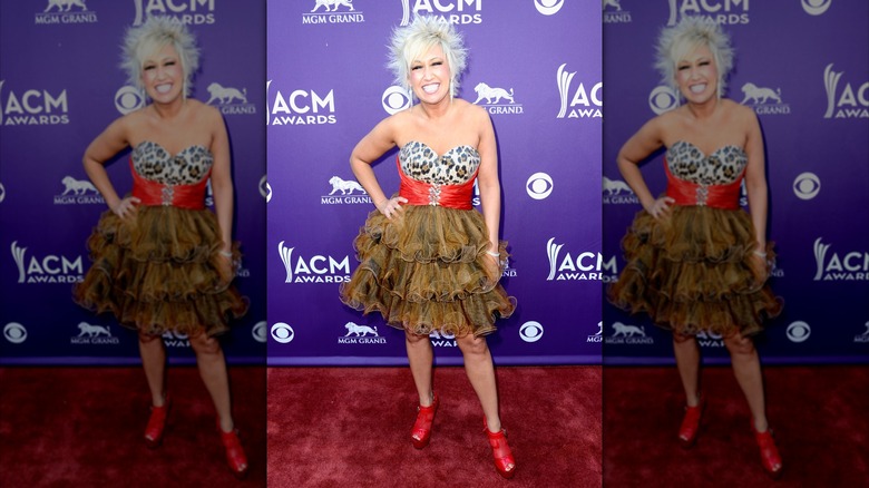 Tobi Lee at the 2013 ACM Awards.