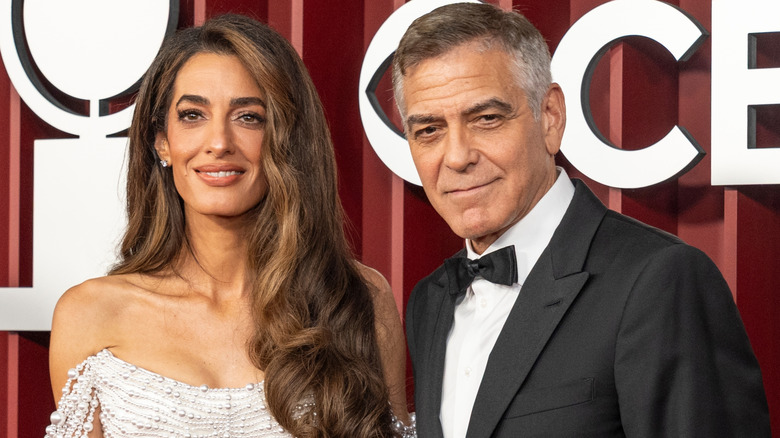 Amal Clooney and George Clooney attend 78th annual TONY awards at Radio City Music Hall in New York on June 8, 2025 (2025)