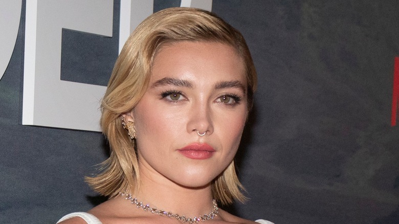 Florence Pugh on the red carpet