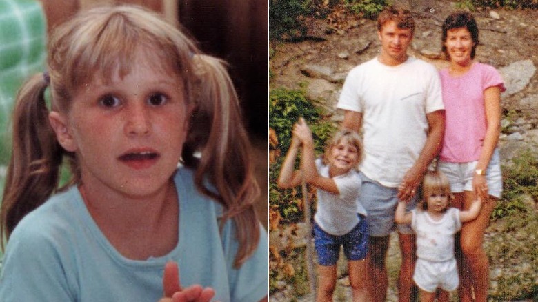 Jenny Marrs as a child with her family