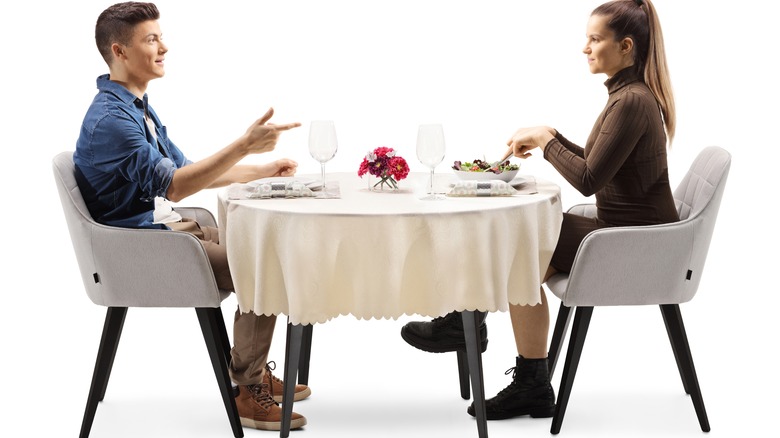 people on a date