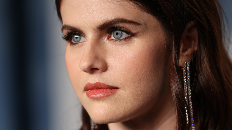 Close-up of Alexandra Daddario 