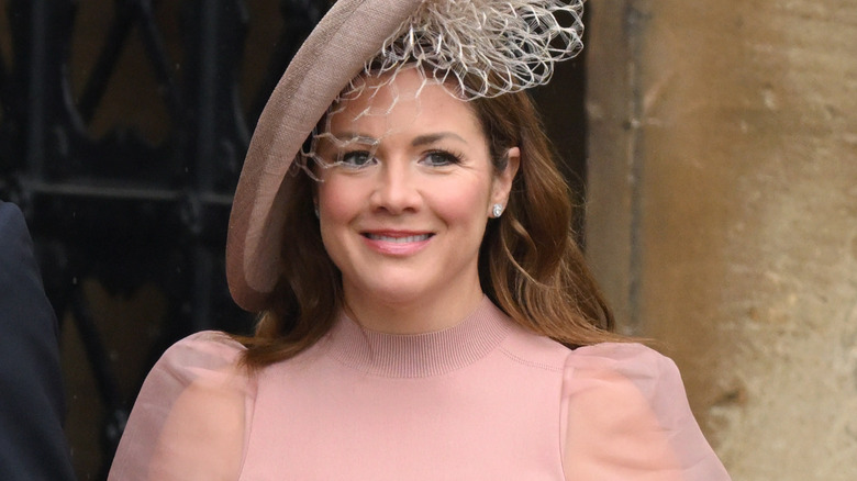 Sophie Trudeau in monochromatic outfit