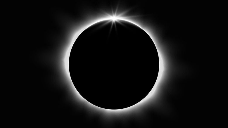 Solar eclipse photograph