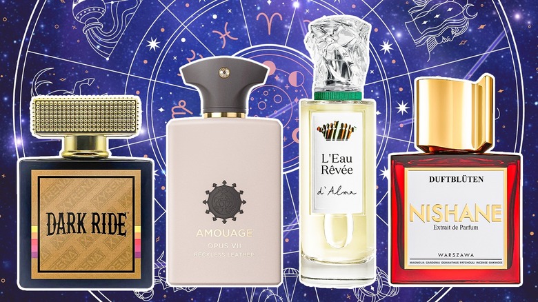 Composite perfumes and zodiac signs