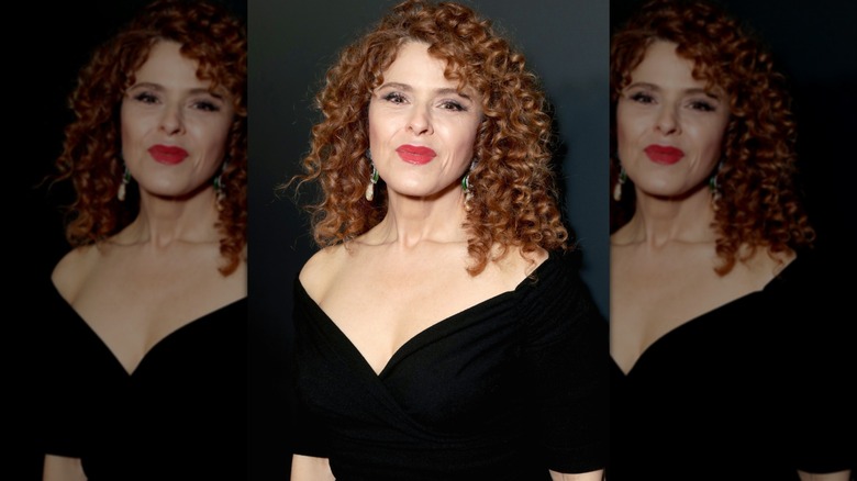 Bernadette Peters pictured in 2016 with shorter curls