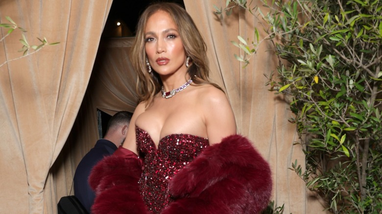 Jennifer Lopez at the Vanity Fair and Amazon MGM Studios Celebrate Awards Season 2026 in Los Angeles in January 2026