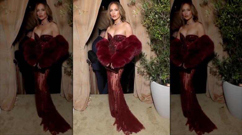 Jennifer Lopez at the Vanity Fair and Amazon MGM Studios Celebrate Awards Season 2026 in Los Angeles in January 2026