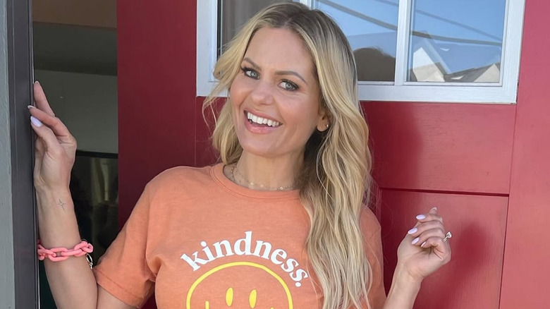 Candace Cameron Bure in a "Kindness" T-shirt