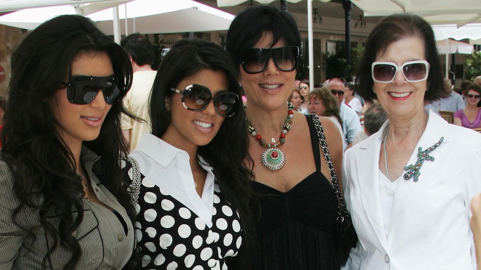 The Kardashian Sisters' Passion For Fashion Came From Their Grandma MJ
