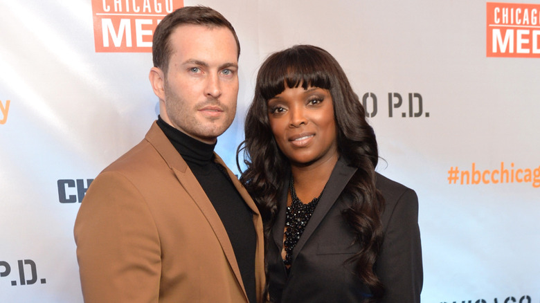 Marlyne Barrett with her husband Gavin Barrett