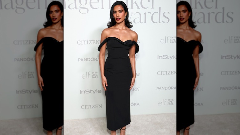 Supriya Ganesh at a red carpet event