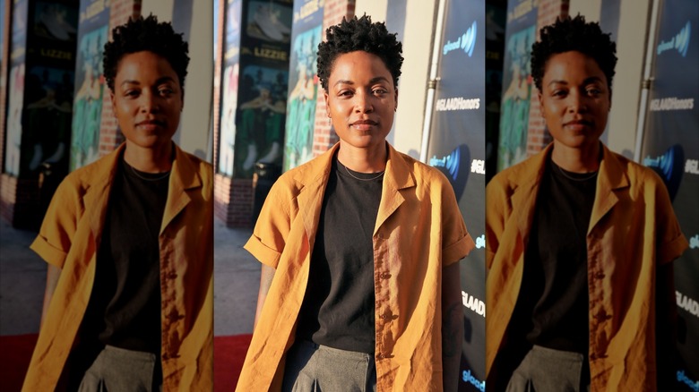 Ayesha Harris at a GLAAD event