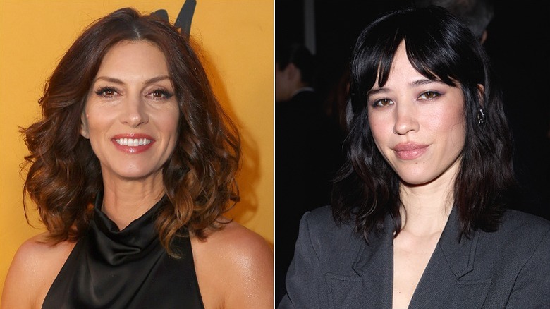 Dawn Olivieri and Kelsey Asbille pose at events