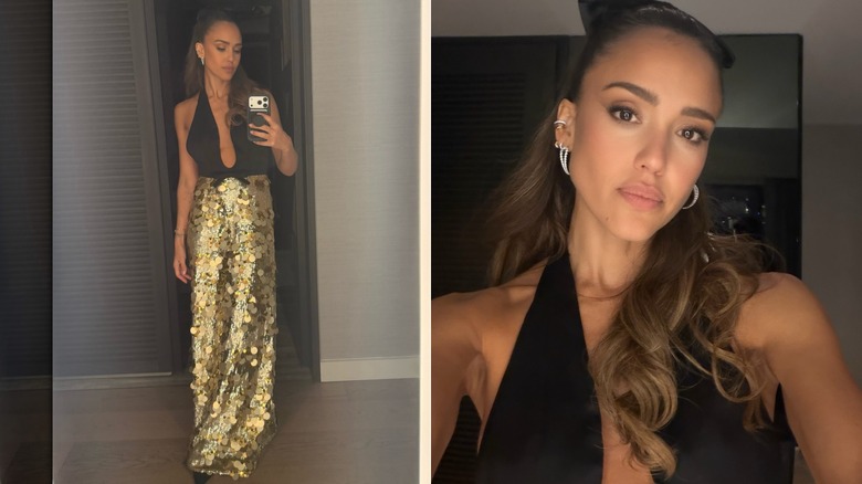 Jessica Alba's look for Taylor Swift and Travis Kelce's 2026 wedding
