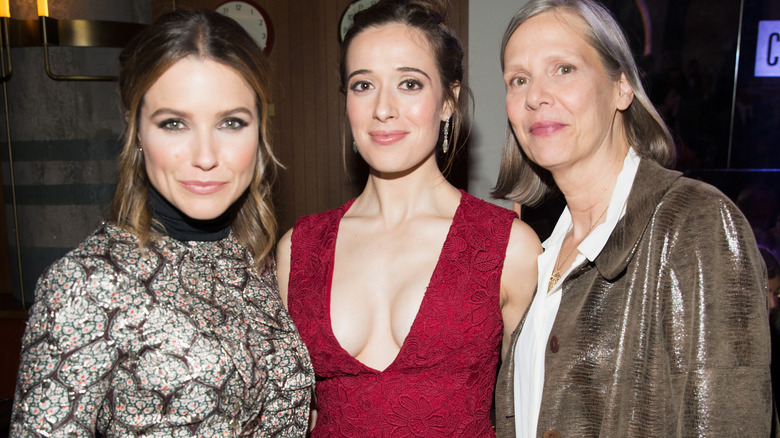 Sophia Bush, Marina Squerciati, and Amy Morton posing together