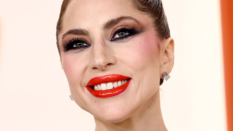 Lady Gaga at the 2023 Oscars