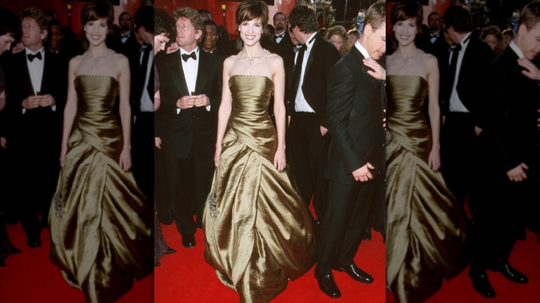 Hilary Swank at the 72nd annual Academy Awards in Los Angeles in March 2000