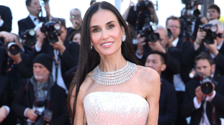 Demi Moore at the opening ceremony of the Cannes Film Festival.