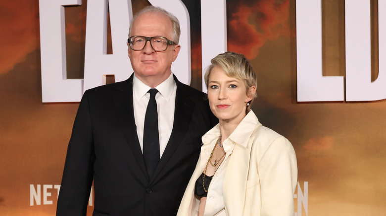 Tracy Letts and Carrie Coon in 2026.