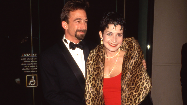 Annie Potts and James Hayman in 1990