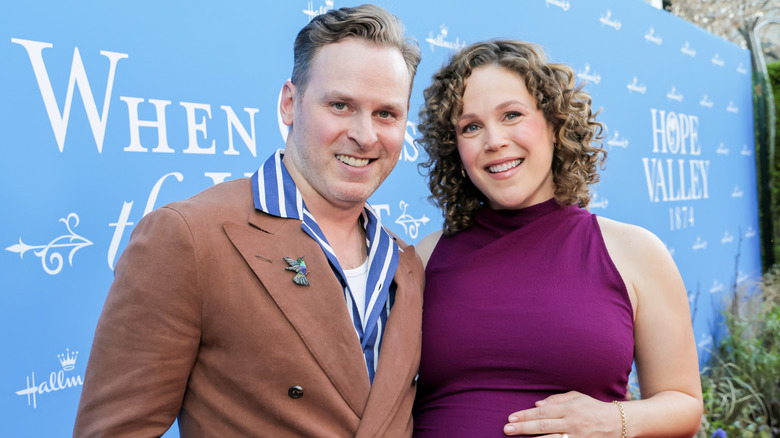 en Rosenbaum and Erin Krakow attend When Calls the Heart & Hope Valley: 1874 Celebration at The Sun Rose Hotel in West Hollywood, CA