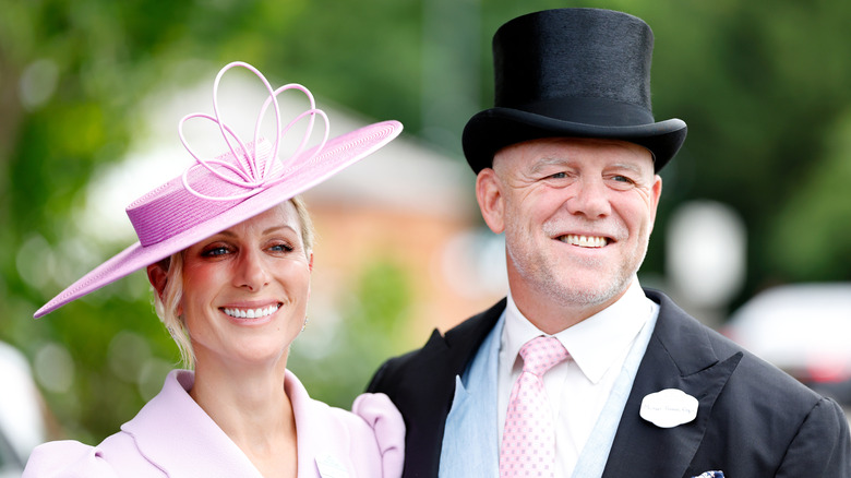 Zara Tindall and Mike Tindall attend day one of the Royal Ascot 2026