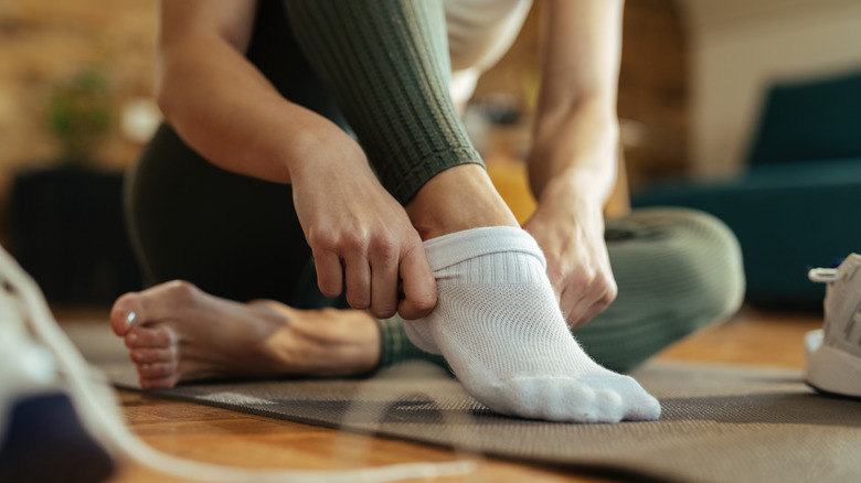 The Sock Hack That Will Get You To Your Early Morning Workouts