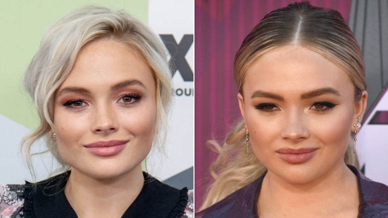 Natalie Alyn Lind at a Fox event and at the iHeart Radio Music Awards