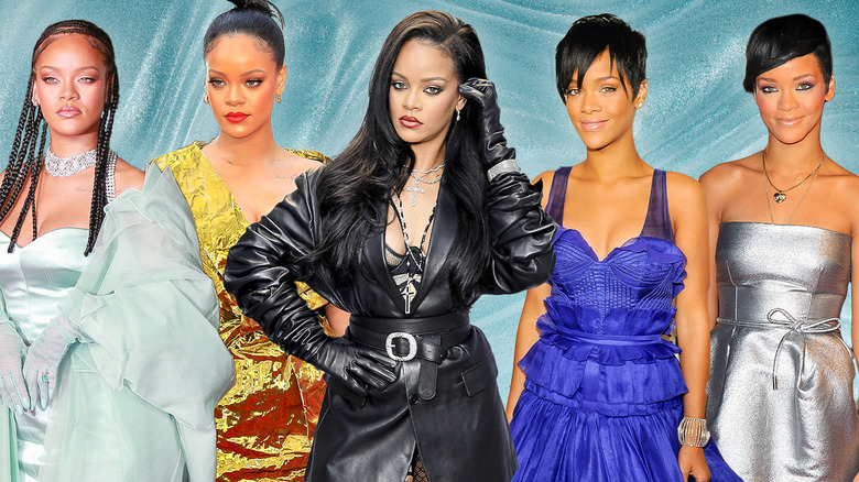 Rihanna fashion evolution