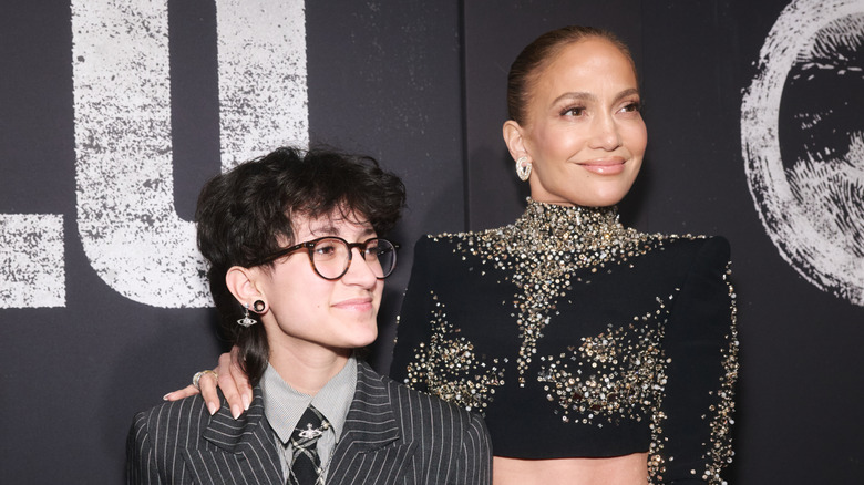 Emme Muñiz and Jennifer Lopez in 2025