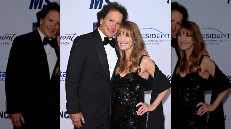 John Zambetti and Jane Seymour at the 33rd annual Race to Erase MS Gala in Los Angeles in June 2026 / Jane Seymour's engagement ring
