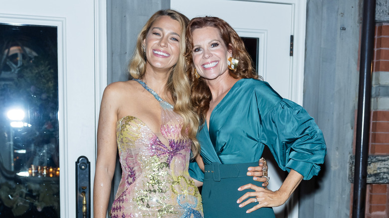 Blake Lively and Robyn Lively posing together in 2025.