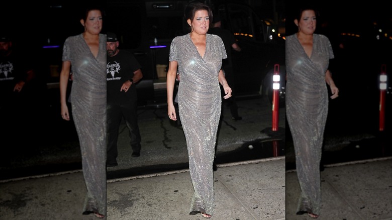 Rebecca Arthur leaving Taylor Swift and Travis Kelce's wedding in 2026