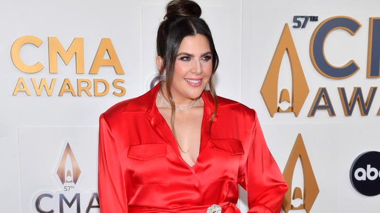 Hillary Scott at the 57th CMA Awards