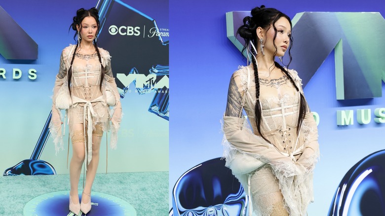 Bella Poarch looking undone at the 2026 VMAs