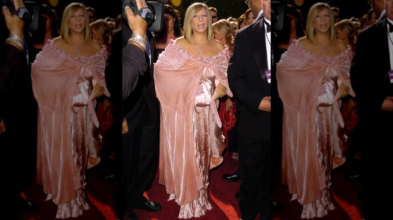 Barbra Streisand at the 56th annual Primetime Emmy Awards in Los Angeles in September 2004